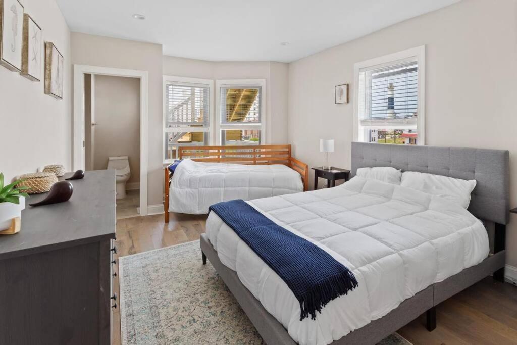 Renovated Beach Block 7Br North Beach Atlantic City - Steps To Beach & Casino Exterior foto